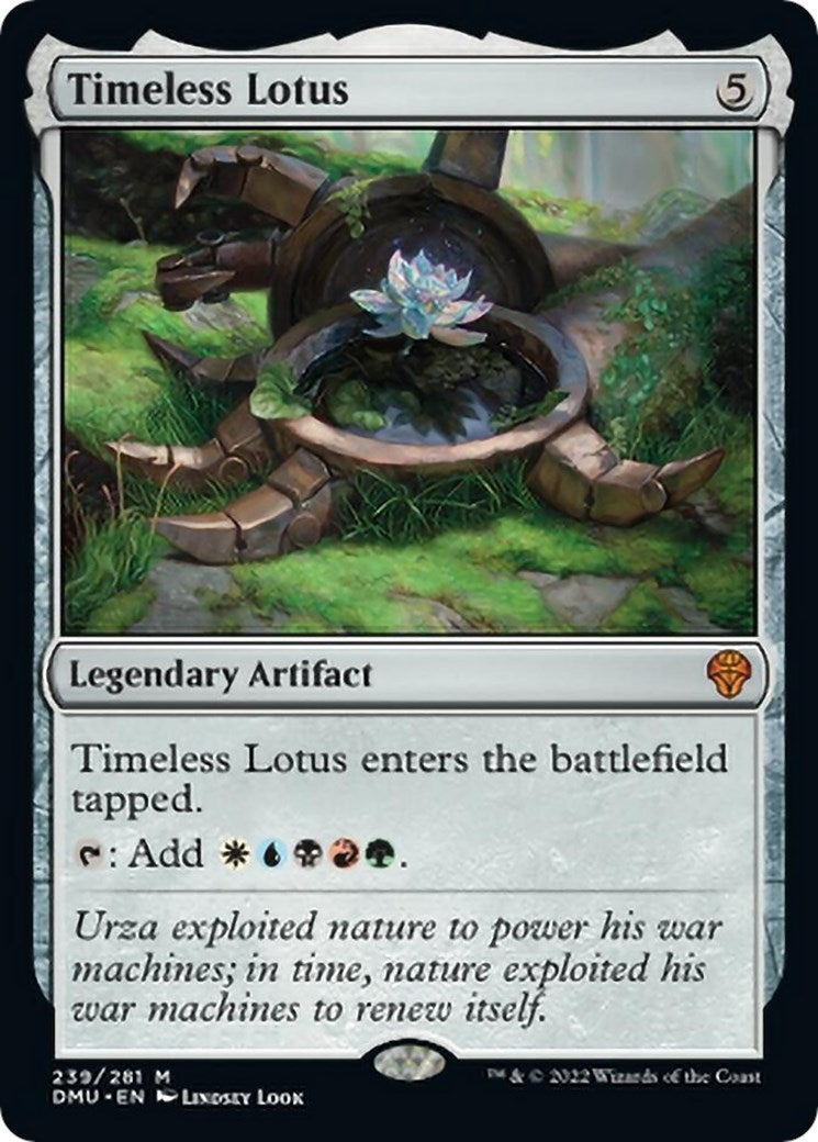 Image for Timeless Lotus (Dominaria United) (239) - Magic: The Gathering