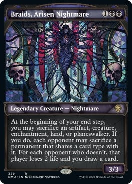 Image for Braids, Arisen Nightmare (Textured Foil) (Dominaria United) (329) - Magic: The Gathering