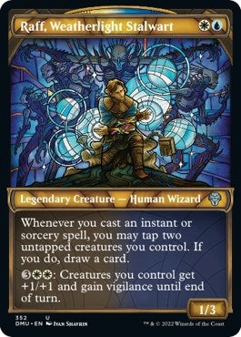 Image for Raff, Weatherlight Stalwart (Textured Foil) (Dominaria United) (352) - Magic: The Gathering