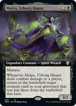 Image for Moira, Urborg Haunt (Extended Art) (Commander: Dominaria United) (82) - Magic: The Gathering