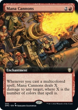 Image for Mana Cannons (Extended Art) (Commander: Dominaria United) (83) - Magic: The Gathering