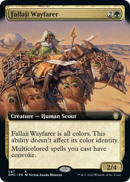 Image for Fallaji Wayfarer (Extended Art) (Commander: Dominaria United) (87) - Magic: The Gathering