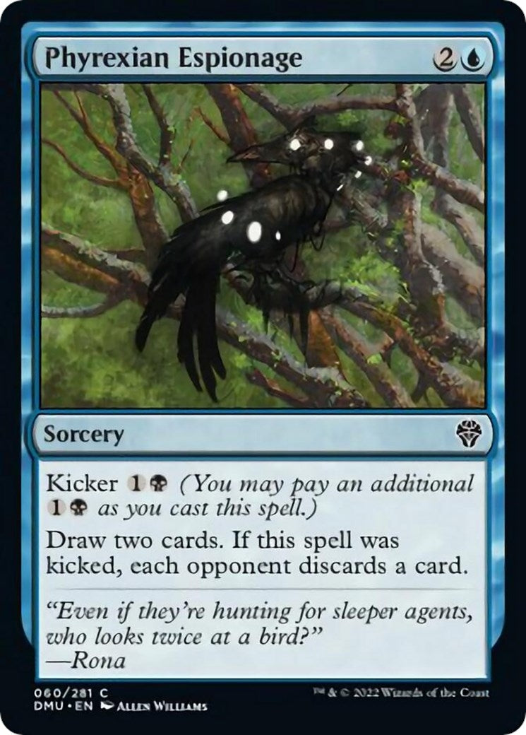 Image for Phyrexian Espionage (Dominaria United) (60) - Magic: The Gathering