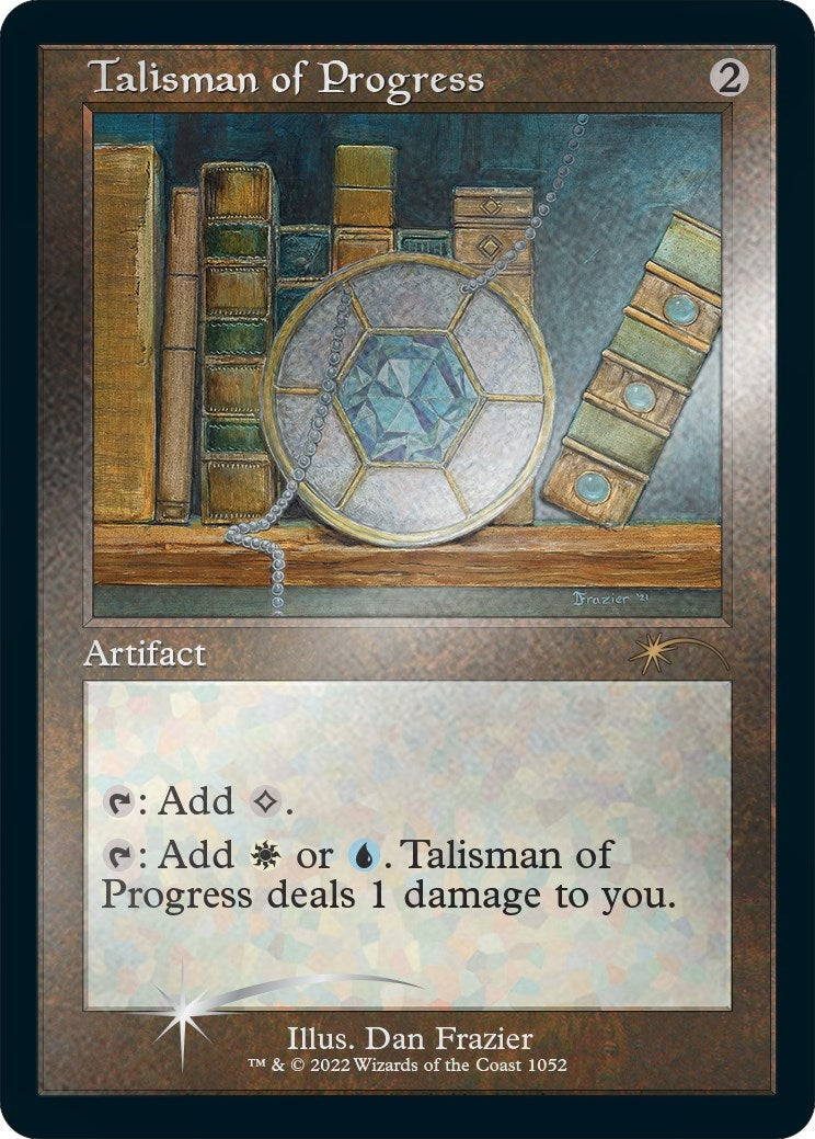 Image for Talisman of Progress (Retro Frame) (Foil Etched) (Secret Lair Drop Series) (1052) - Magic: The Gathering