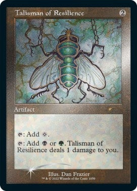 Image for Talisman of Resilience (Retro Frame) (Foil Etched) (Secret Lair Drop Series) (1059) - Magic: The Gathering