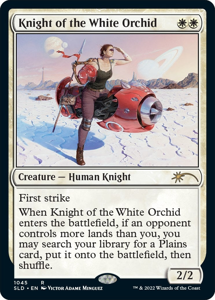 Image for Knight of the White Orchid (Secret Lair Drop Series) (1045) - Magic: The Gathering