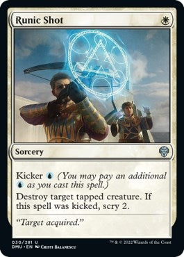 Image for Runic Shot (Dominaria United) (30) - Magic: The Gathering