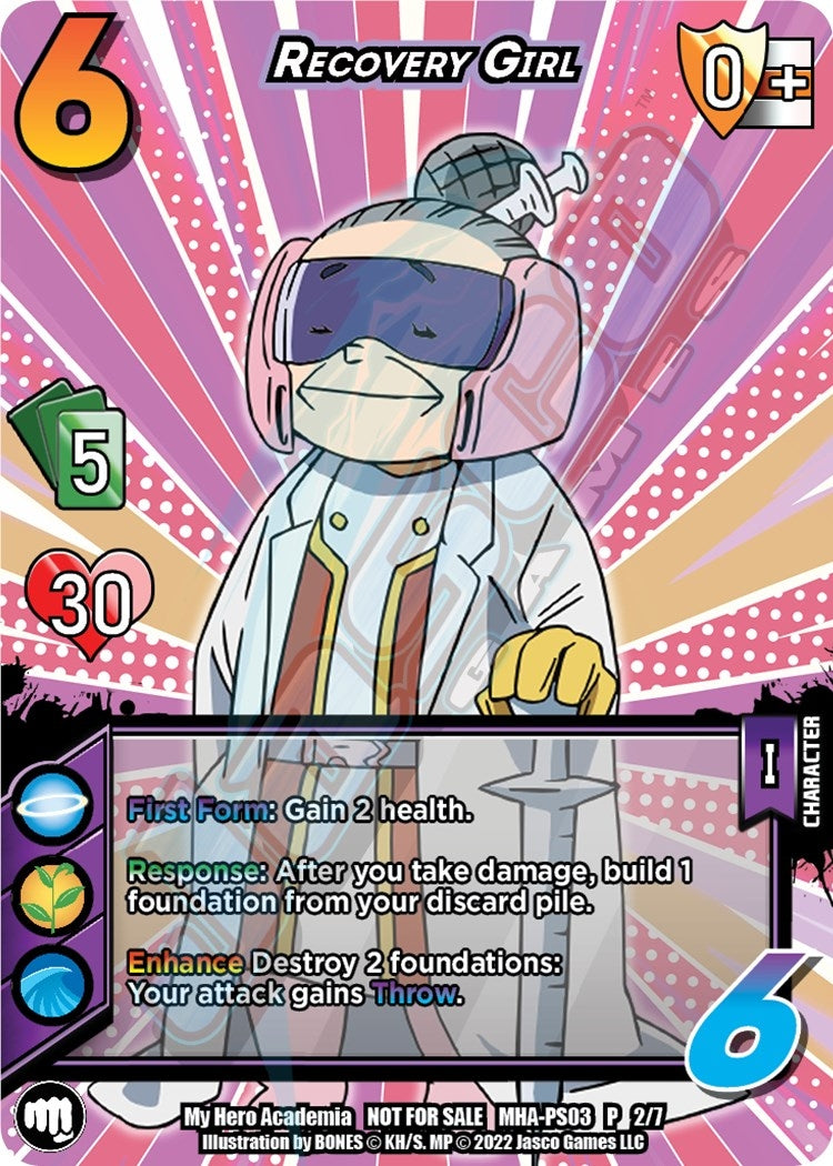 Image for Recovery Girl (Provisional Showdown 3) (UniVersus: My Hero Academia Promo Cards) (MHA-PS03 P 2/7) - UniVersus