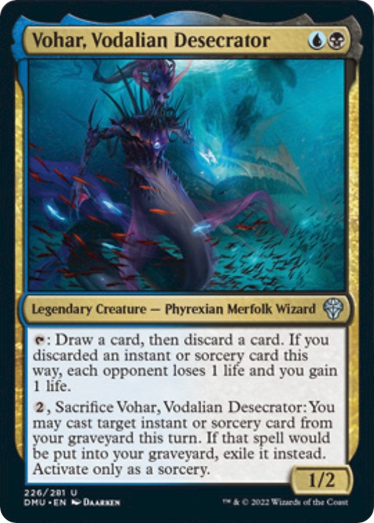 Image for Vohar, Vodalian Desecrator (Dominaria United) (226) - Magic: The Gathering