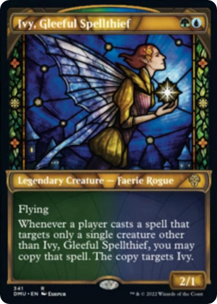 Image for Ivy, Gleeful Spellthief (Textured Foil) (Dominaria United) (341) - Magic: The Gathering