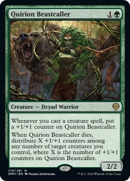 Image for Quirion Beastcaller (Dominaria United) (175) - Magic: The Gathering