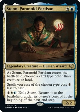 Image for Stenn, Paranoid Partisan (Dominaria United) (221) - Magic: The Gathering