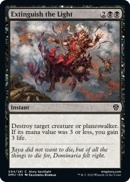 Image for Extinguish the Light (Dominaria United) (94) - Magic: The Gathering