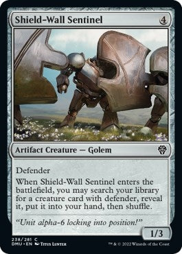 Image for Shield-Wall Sentinel (Dominaria United) (238) - Magic: The Gathering