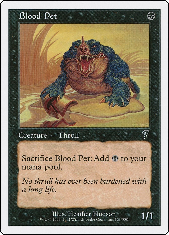 Image for Blood Pet (7th Edition) (121) - Magic: The Gathering