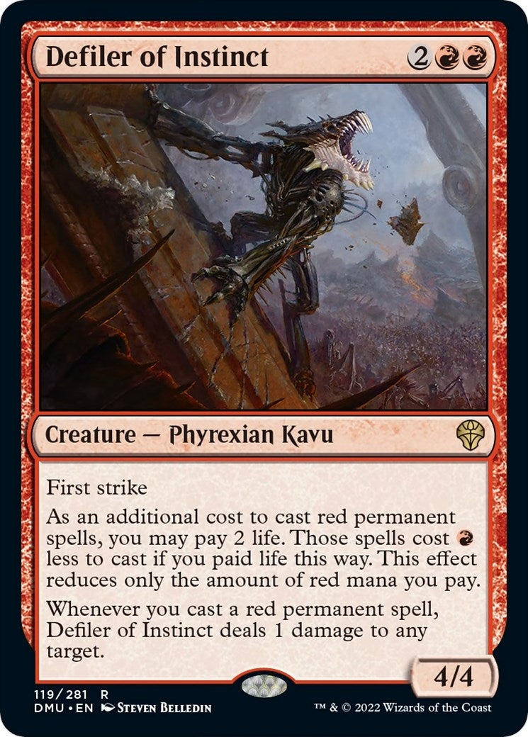Image for Defiler of Instinct (Dominaria United) (119) - Magic: The Gathering