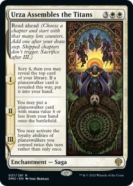 Image for Urza Assembles the Titans (Dominaria United) (37) - Magic: The Gathering