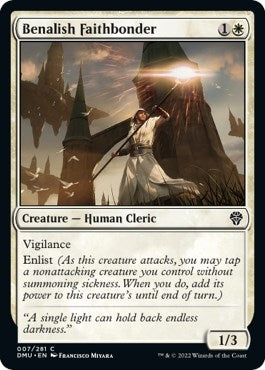 Image for Benalish Faithbonder (Dominaria United) (7) - Magic: The Gathering