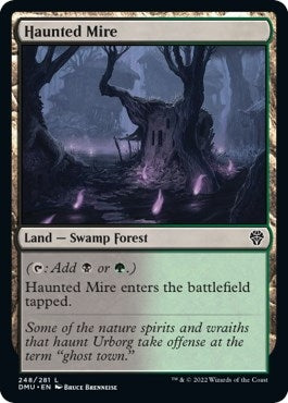 Image for Haunted Mire (Dominaria United) (248) - Magic: The Gathering