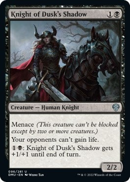 Image for Knight of Dusk's Shadow (Dominaria United) (96) - Magic: The Gathering