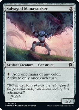 Image for Salvaged Manaworker (Dominaria United) (237) - Magic: The Gathering