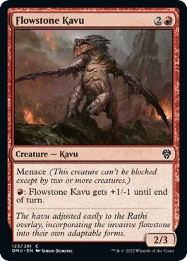 Image for Flowstone Kavu (Dominaria United) (125) - Magic: The Gathering