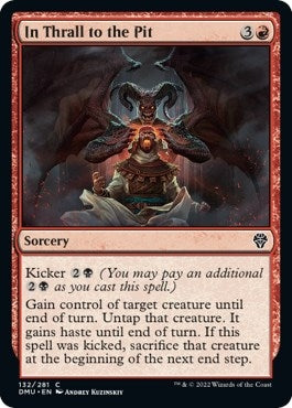 Image for In Thrall to the Pit (Dominaria United) (132) - Magic: The Gathering