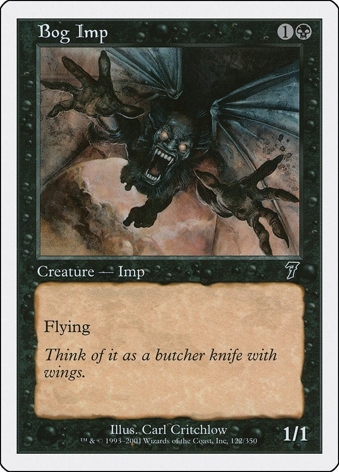 Image for Bog Imp (7th Edition) (122) - Magic: The Gathering