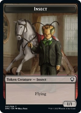 Image for Insect Token (Commander: Dominaria United) (7) - Magic: The Gathering