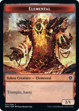 Image for Elemental Token (Dominaria United) (11) - Magic: The Gathering