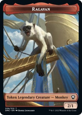 Image for Ragavan // Treasure Double-Sided Token (Commander: Dominaria United) (6 // 24) - Magic: The Gathering