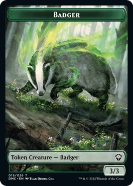 Image for Badger Token (Commander: Dominaria United) (15) - Magic: The Gathering