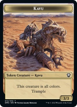 Image for Kavu // Angel Double-Sided Token (Commander: Dominaria United) (12 // 1) - Magic: The Gathering