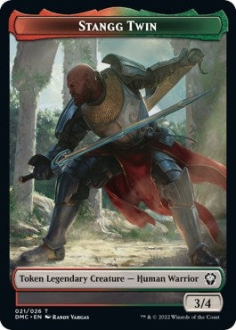 Image for Stangg Twin Token (Commander: Dominaria United) (21) - Magic: The Gathering