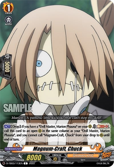 Image for Magnum-Craft, Chuck (D-TB03: Shaman King) (D-TB03/113EN) - Cardfight Vanguard