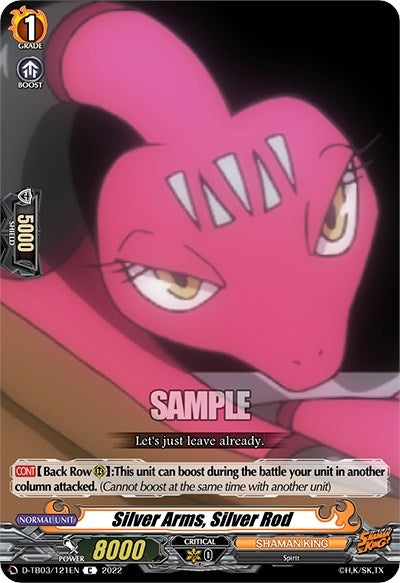 Image for Silver Arms, Silver Rod (D-TB03: Shaman King) (D-TB03/121EN) - Cardfight Vanguard