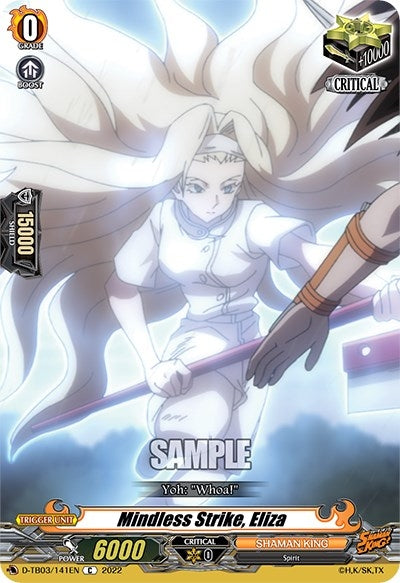 Image for Mindless Strike, Eliza (D-TB03: Shaman King) (D-TB03/141EN) - Cardfight Vanguard