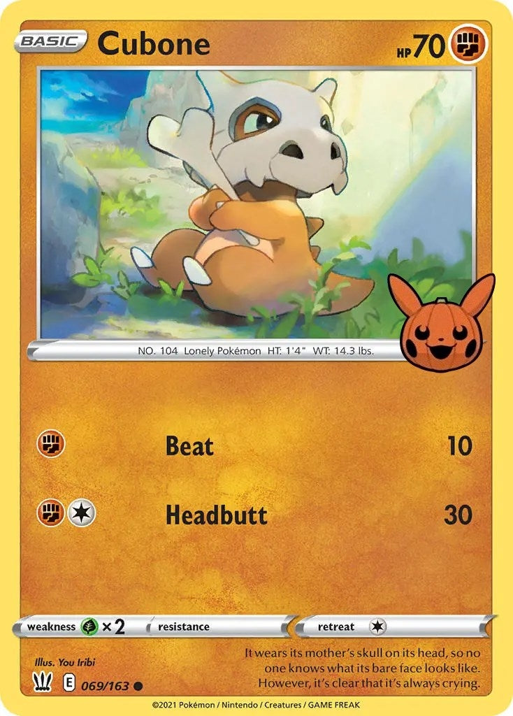 Image for Cubone (Trick or Trade BOOster Bundle) (069/163) - Pokemon