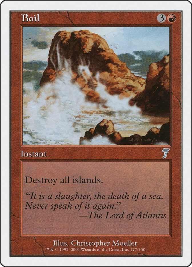 Image for Boil (7th Edition) (177) - Magic: The Gathering