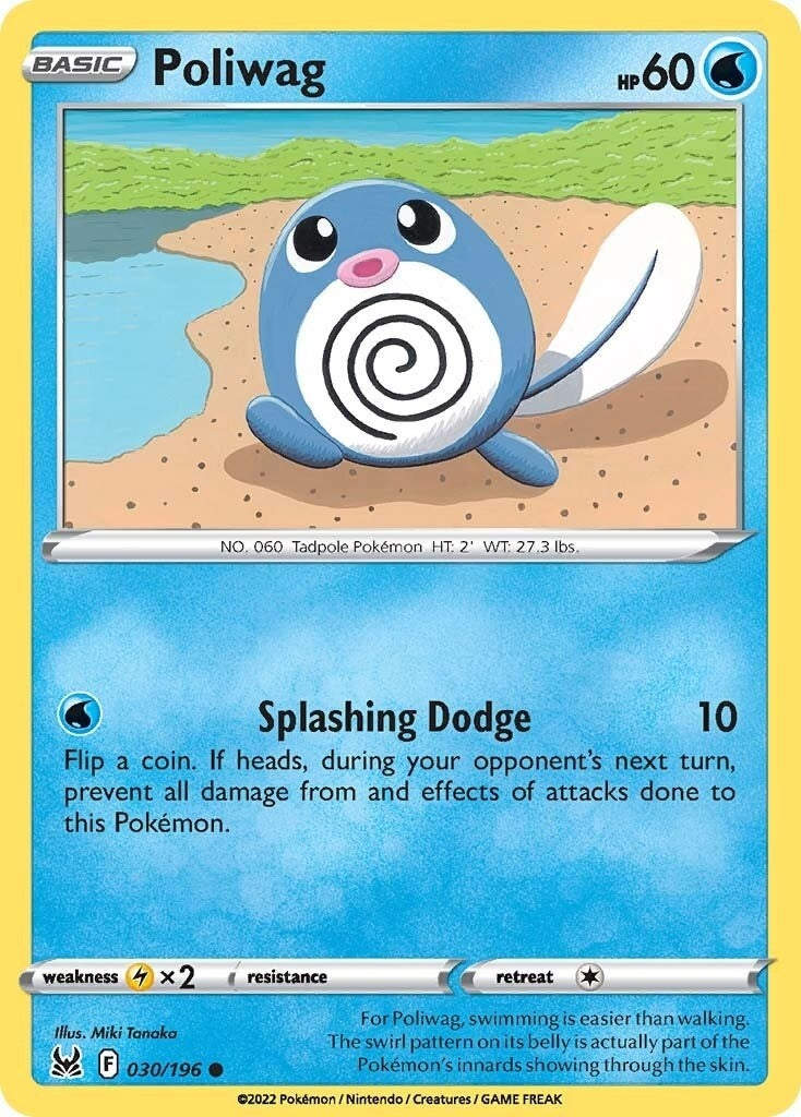 Image for Poliwag (SWSH11: Lost Origin) (030/196) - Pokemon