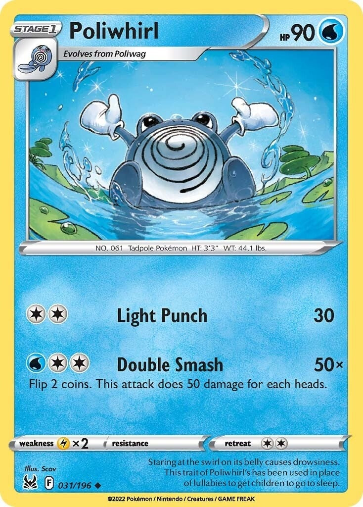 Image for Poliwhirl (SWSH11: Lost Origin) (031/196) - Pokemon