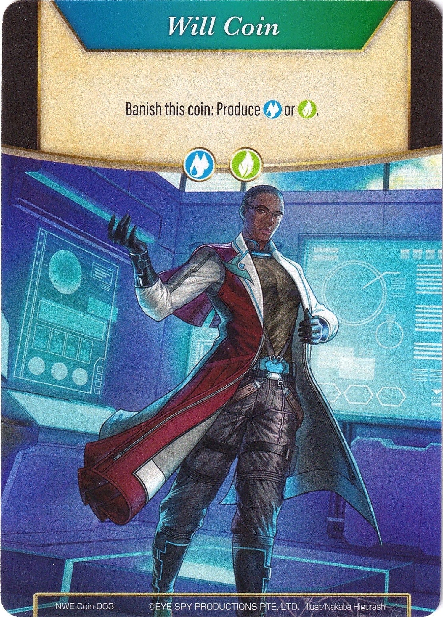 Image for Will Coin - Coin-003 (A New World Emerges) (NWE-Coin-003) - Force of Will
