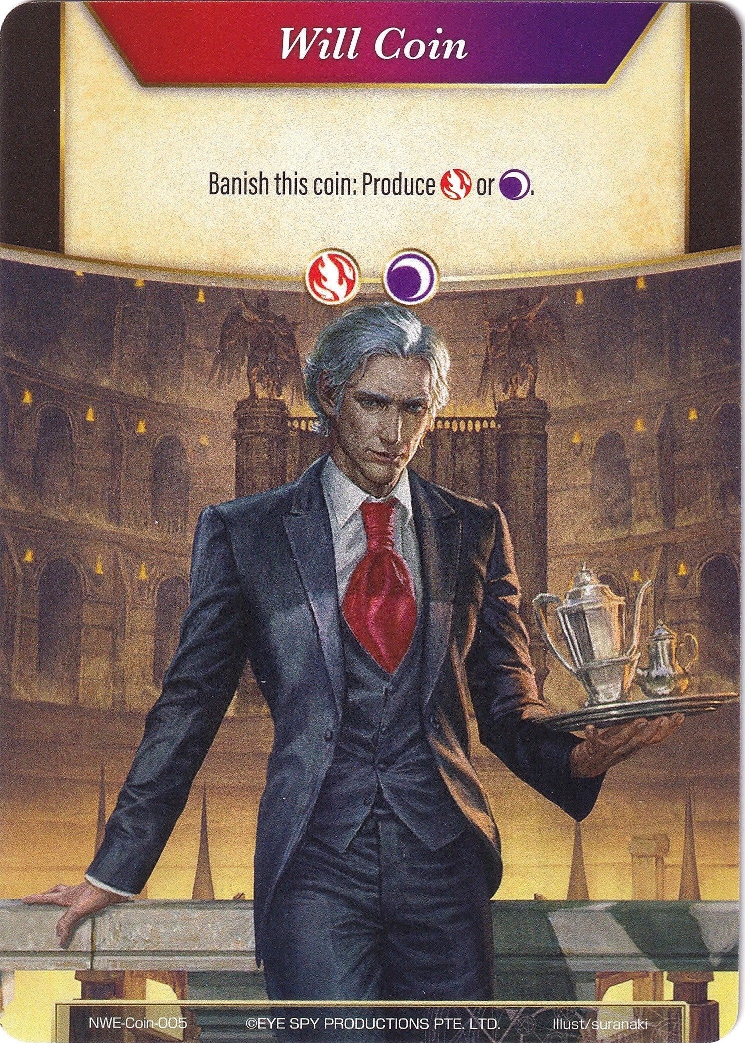 Image for Will Coin - Coin-005 (A New World Emerges) (NWE-Coin-005) - Force of Will