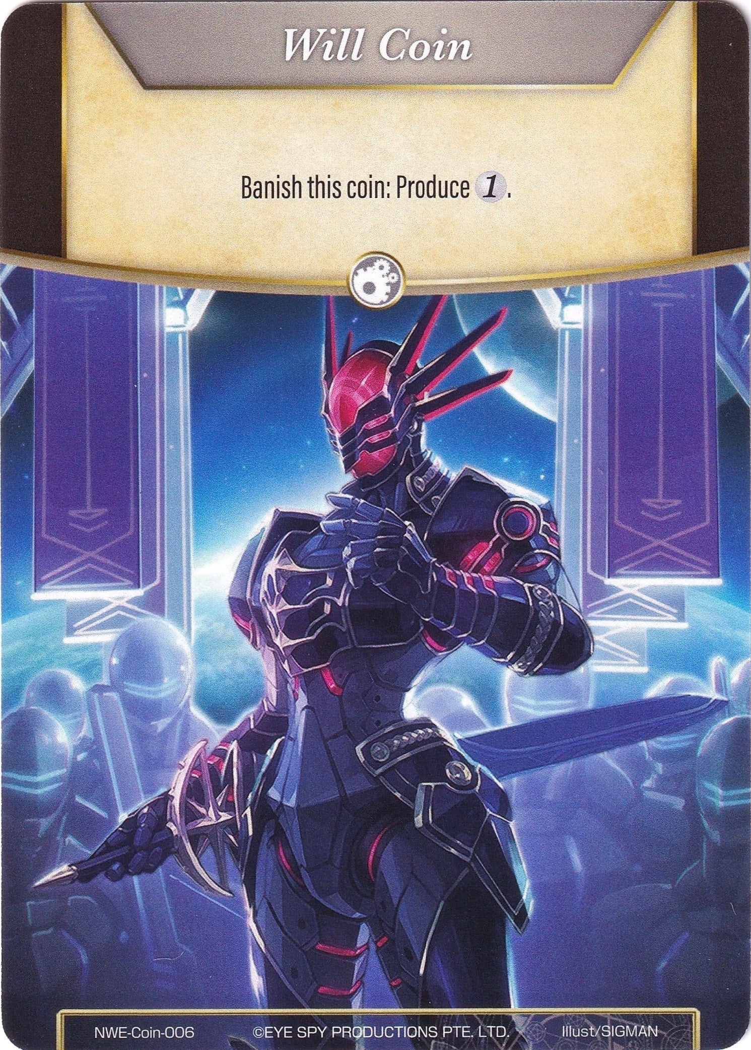 Image for Will Coin - Coin-006 (A New World Emerges) (NWE-Coin-006) - Force of Will