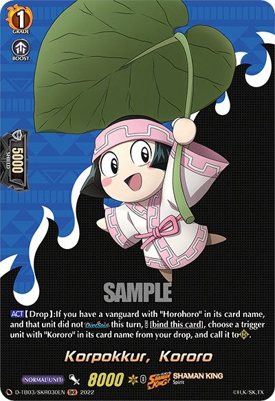 Image for Korpokkur, Kororo (SKR) (D-TB03: Shaman King) (D-TB03/SKR030EN) - Cardfight Vanguard