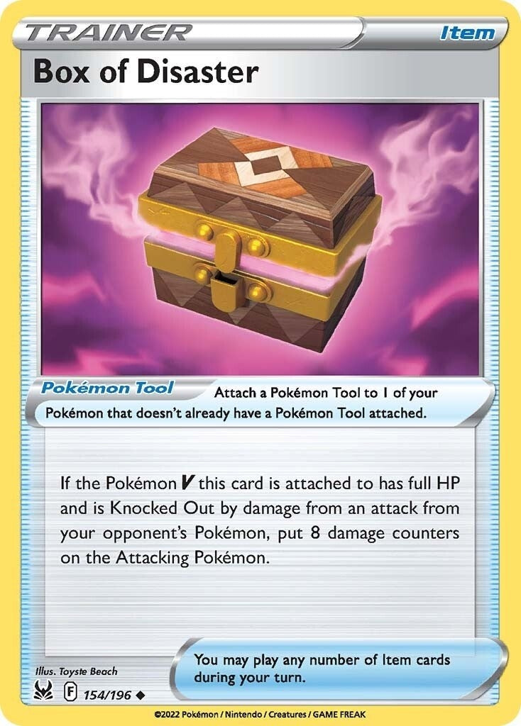 Image for Box of Disaster (SWSH11: Lost Origin) (154/196) - Pokemon