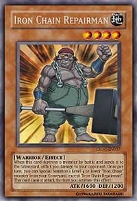 Image for Iron Chain Repairman (Crossroads of Chaos) (CSOC-EN017) - YuGiOh