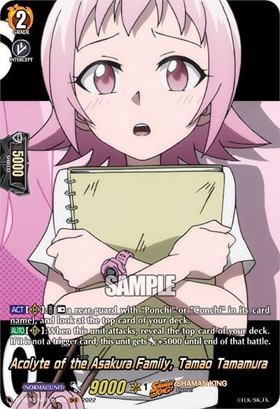 Image for Acolyte of the Asakura Family, Tamao Tamamura (SKR) (D-TB03: Shaman King) (D-TB03/SKR059EN) - Cardfight Vanguard