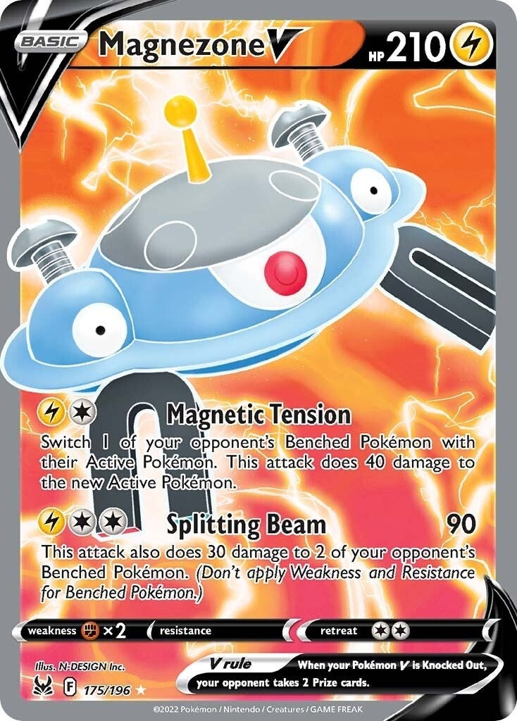 Image for Magnezone V (Full Art) (SWSH11: Lost Origin) (175/196) - Pokemon