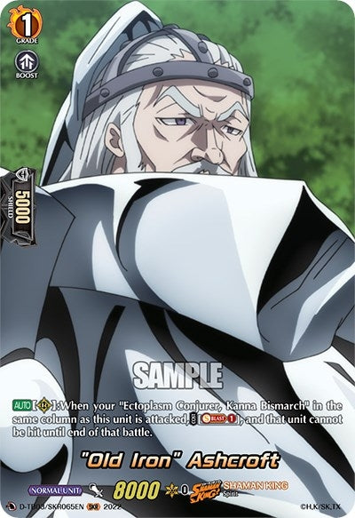 Image for "Old Iron" Ashcroft (SKR) (D-TB03: Shaman King) (D-TB03/SKR065EN) - Cardfight Vanguard